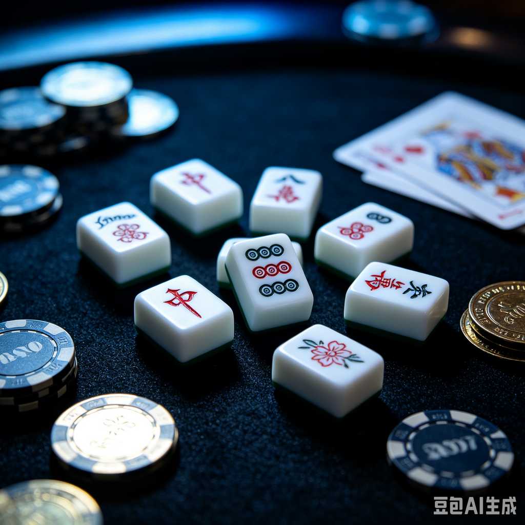 mahjong set with storage case