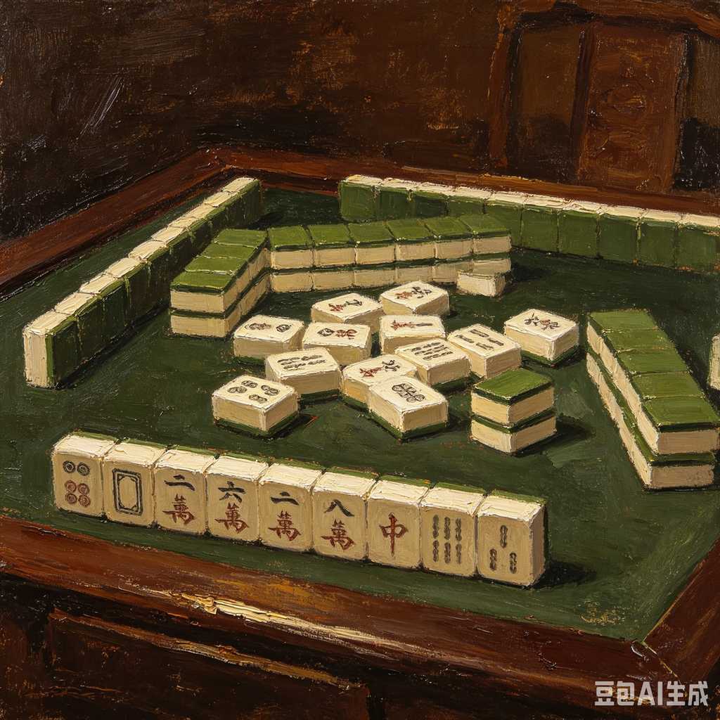 square mahjong game mat