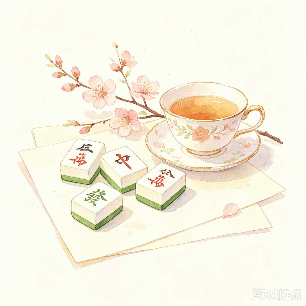 branded mahjong set custom