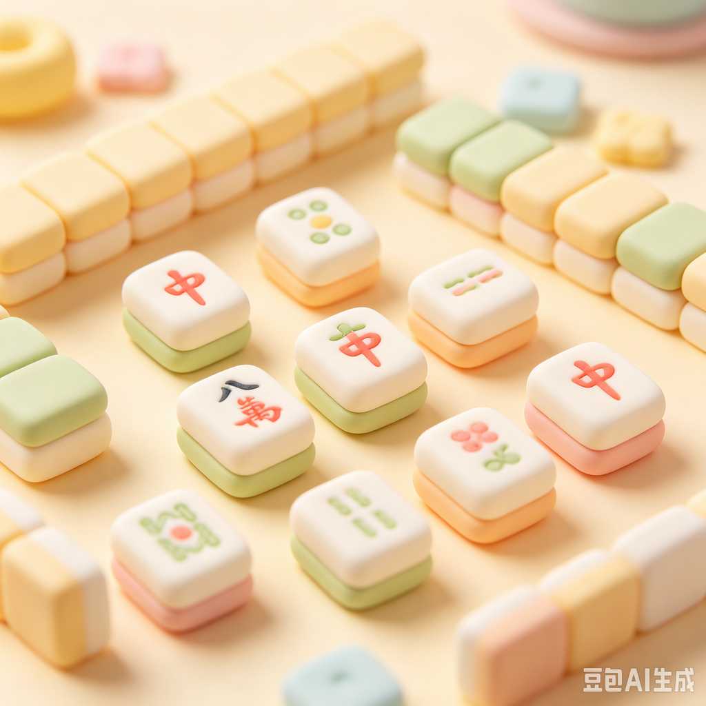 elegant packing mahjong gift