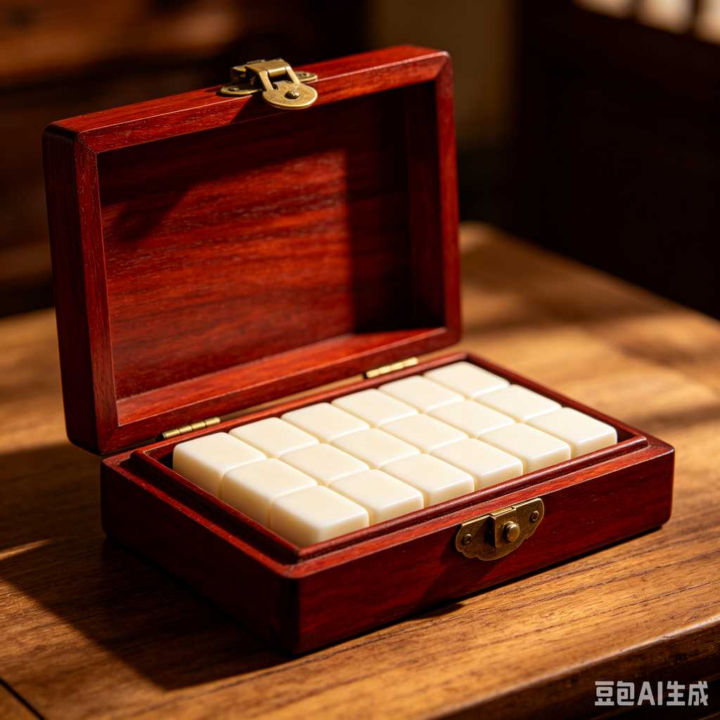 premium travel mahjong set