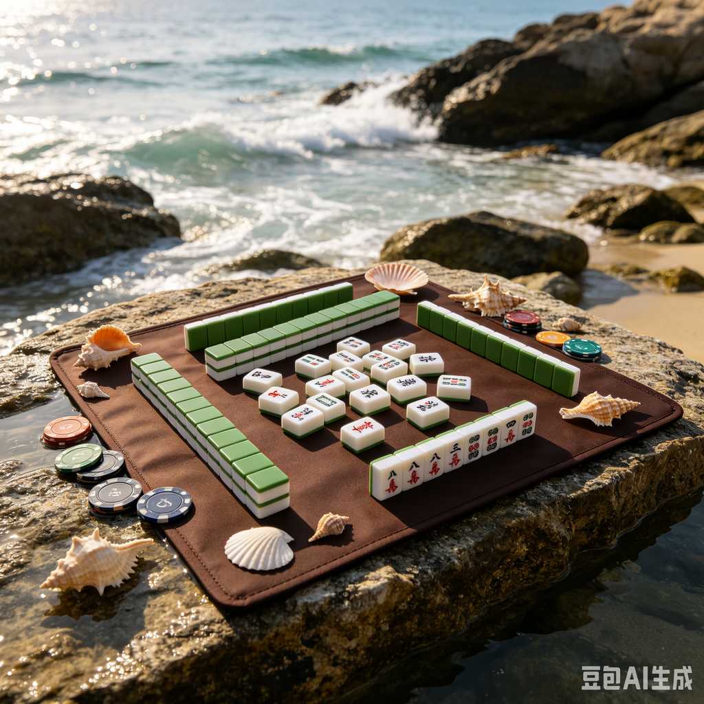 compact mahjong set for small home
